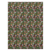 ヴィンテージオウムのジャングル1パターン テーブルクロス (正面)