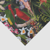 ヴィンテージオウムのジャングル1パターン 薄葉紙 (詳細)