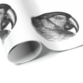 ヴィンテージオウム ラッピングペーパー (ロールコーナー)