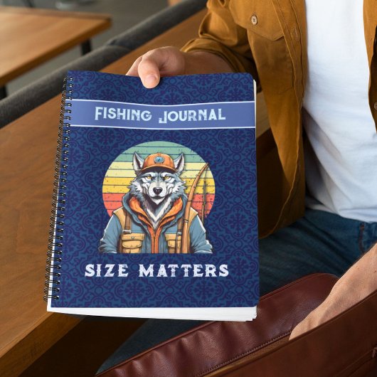 ヴィンテージオオカミ引退贈与漁師パパ ノートブック