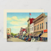 ヴィンテージオカラ葉書の引越し案内 (正面/裏面)