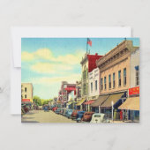 ヴィンテージオカラ葉書の引越し案内 (正面)