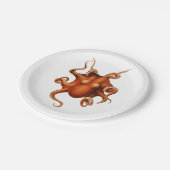 ヴィンテージオクトパクラシックススタイル ペーパープレート (アングル)