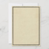 ヴィンテージオクトーバーフェストパーティの招待状 招待状 (裏面)