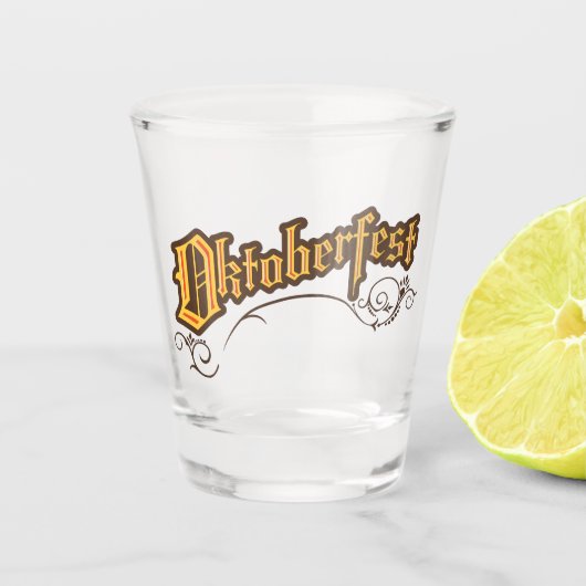 ヴィンテージオクトーバーフェストフェスティバル ショットグラス (正面)