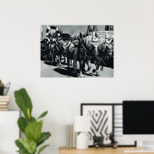 ヴィンテージオクトーバーフェスト,ミュンヘン,醸造馬 ポスター (ホームオフィス)