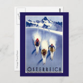 ヴィンテージオステライヒスキー ポストカード (正面/裏面)