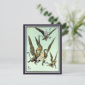 ヴィンテージオズの魔法使い飛んでいるドロシーとサル (スタンド正面)