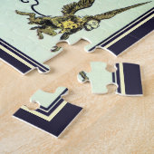 ヴィンテージオズの魔法使い飛んでいるドロシーとサル ジグソーパズル (側面)