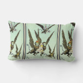 ヴィンテージオズの魔法使い飛んでいるドロシーとサル ランバークッション (裏面)