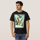 ヴィンテージオズの魔法使い飛んでいるドロシーとサル Tシャツ (正面フル)