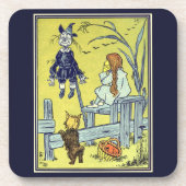 ヴィンテージオズの魔法使い、ドロシーとトトがかかしと出会う コースター (正面)