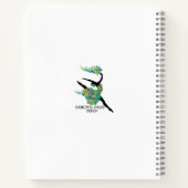 ヴィンテージオズアールヌーボー女神「ポリクローム」 ノートブック (裏面)