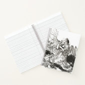 ヴィンテージオズアールヌーボー女神「ポリクローム」 ノートブック (内部)