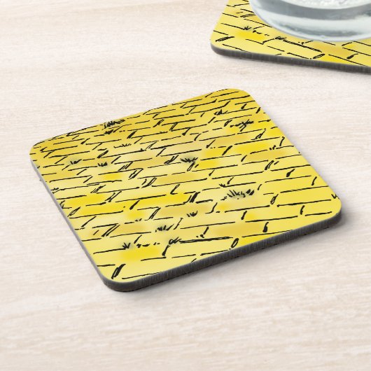 ヴィンテージオズイエローブリックロードバイデンスロー コースター (左側)