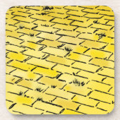 ヴィンテージオズイエローブリックロードバイデンスロー コースター (正面)