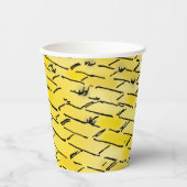 ヴィンテージオズイエローブリックロードバイデンスロー 紙コップ (正面)