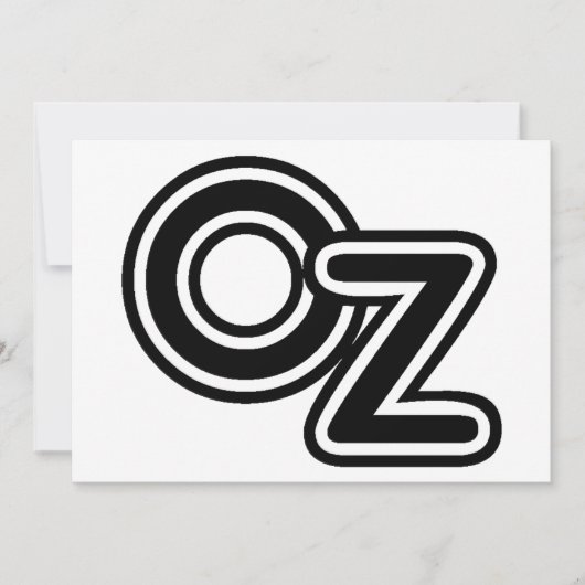 ヴィンテージオズ童話の白黒の魔法使い (正面)