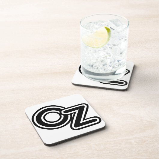 ヴィンテージオズ童話の白黒の魔法使い コースター (右側)