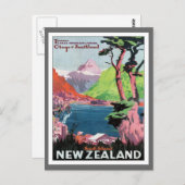 ヴィンテージオタゴニュージーランド ポストカード (正面/裏面)