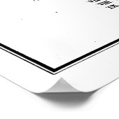 ヴィンテージオタワ・カナダの地図(1915年) BW ポスター (角)