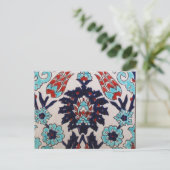 ヴィンテージオットマンクラシックタイル ポストカード (スタンド正面)