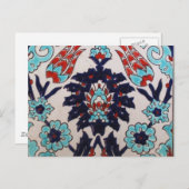 ヴィンテージオットマンクラシックタイル ポストカード (正面/裏面)