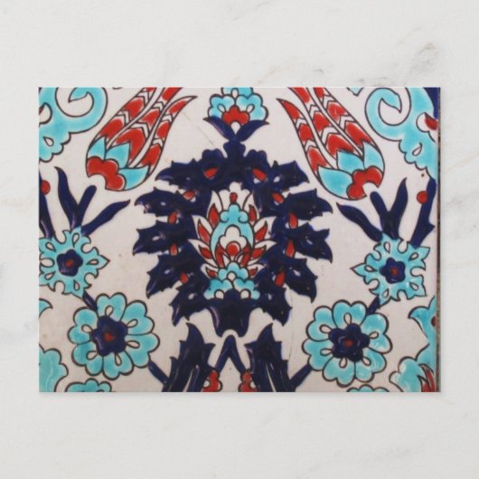 ヴィンテージオットマンクラシックタイル ポストカード (正面)
