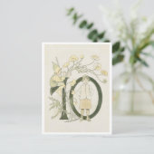 ヴィンテージオティリアアデルボルグフローラ番号 – 10 ポストカード (スタンド正面)