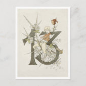 ヴィンテージオティリアアデルボルグフローラ番号 – 13 ポストカード (正面)