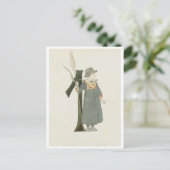 ヴィンテージオティリアアデルボルグフローラ番号 – 1 ポストカード (スタンド正面)