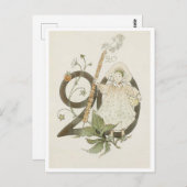 ヴィンテージオティリアアデルボルグフローラ番号 – 20 ポストカード (正面/裏面)