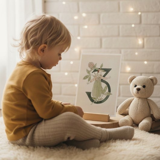 ヴィンテージオティリアアデルボルグフローラ番号 – 3 ポストカード