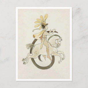 ヴィンテージオティリアアデルボルグフローラ番号 – 6 ポストカード