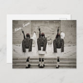 ヴィンテージオナーガードアテネギリシャポストカード ポストカード (正面/裏面)