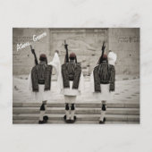 ヴィンテージオナーガードアテネギリシャポストカード ポストカード (正面)