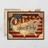 ヴィンテージオハイオオオールドポストカード ポストカード (正面/裏面)