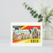 ヴィンテージオハイオ州パインズビルからの挨拶 ポストカード (スタンド正面)