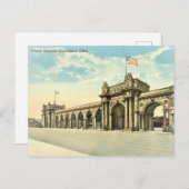 ヴィンテージオハイオ統一された州 ポストカード (正面/裏面)