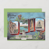 ヴィンテージオハイオ ポストカード (正面/裏面)