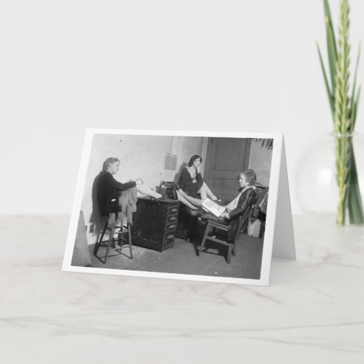 ヴィンテージオフィス – Good Friends at Work, カード (正面)