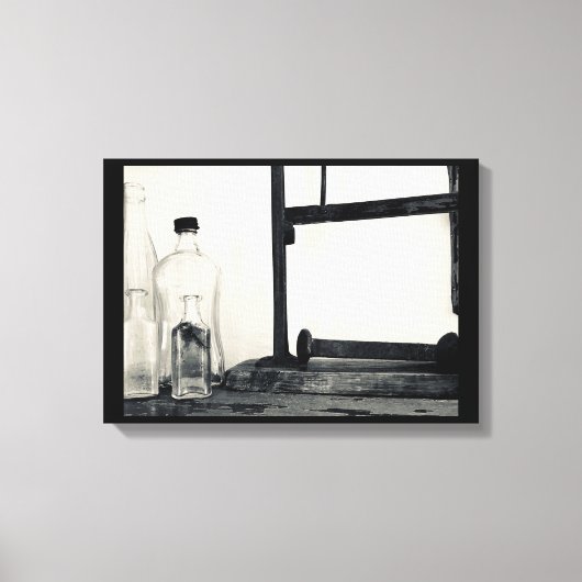 ヴィンテージオブジェクト工業用キャンバスウォールアート キャンバスプリント (正面)