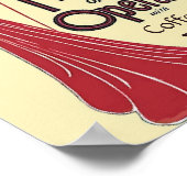 ヴィンテージオペラのパーソナライズ ポスター (角)