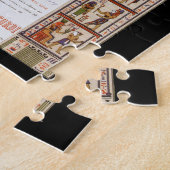 ヴィンテージオペラ音楽,エジプトアイダバイヴェルディ ジグソーパズル (側面)