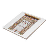 ヴィンテージオペラ音楽，エジプトアイダバイヴェルディ タイル (側面)