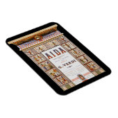 ヴィンテージオペラ音楽,エジプトアイダバイヴェルディ マグネット (右側)