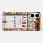 ヴィンテージオペラ音楽，エジプトアイダバイヴェルディ Case-Mate iPhoneケース (裏面 (横))