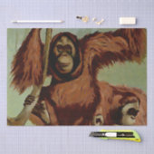 ヴィンテージオランウータン  薄葉紙 (クラフト)