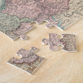 ヴィンテージオランダの地図(1799) ジグソーパズル (側面)