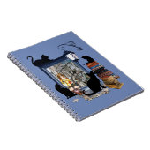 ヴィンテージオランダアーティスト&黒猫 ノートブック (右側)